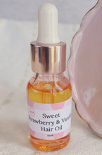 Load image into Gallery viewer, LUX Bloom 🌸 Strawberry Vanilla Hair Oil