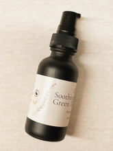 Load image into Gallery viewer, Tulsi & Green Tea Botanical Face Oil by LUX Lifestyle in 1 oz and 0.5 oz bottles