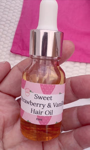 Strawberry Vanilla Hair Oil